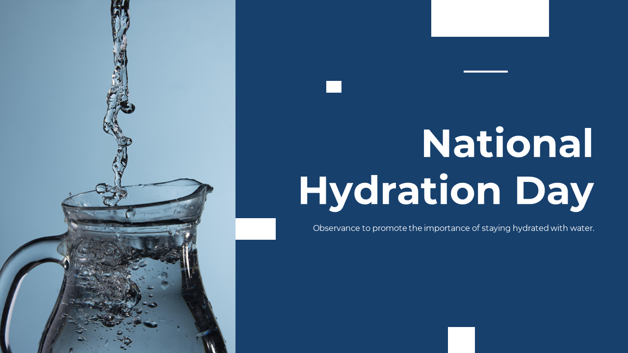 National Hydration Day PowerPoint And Google Slides Themes