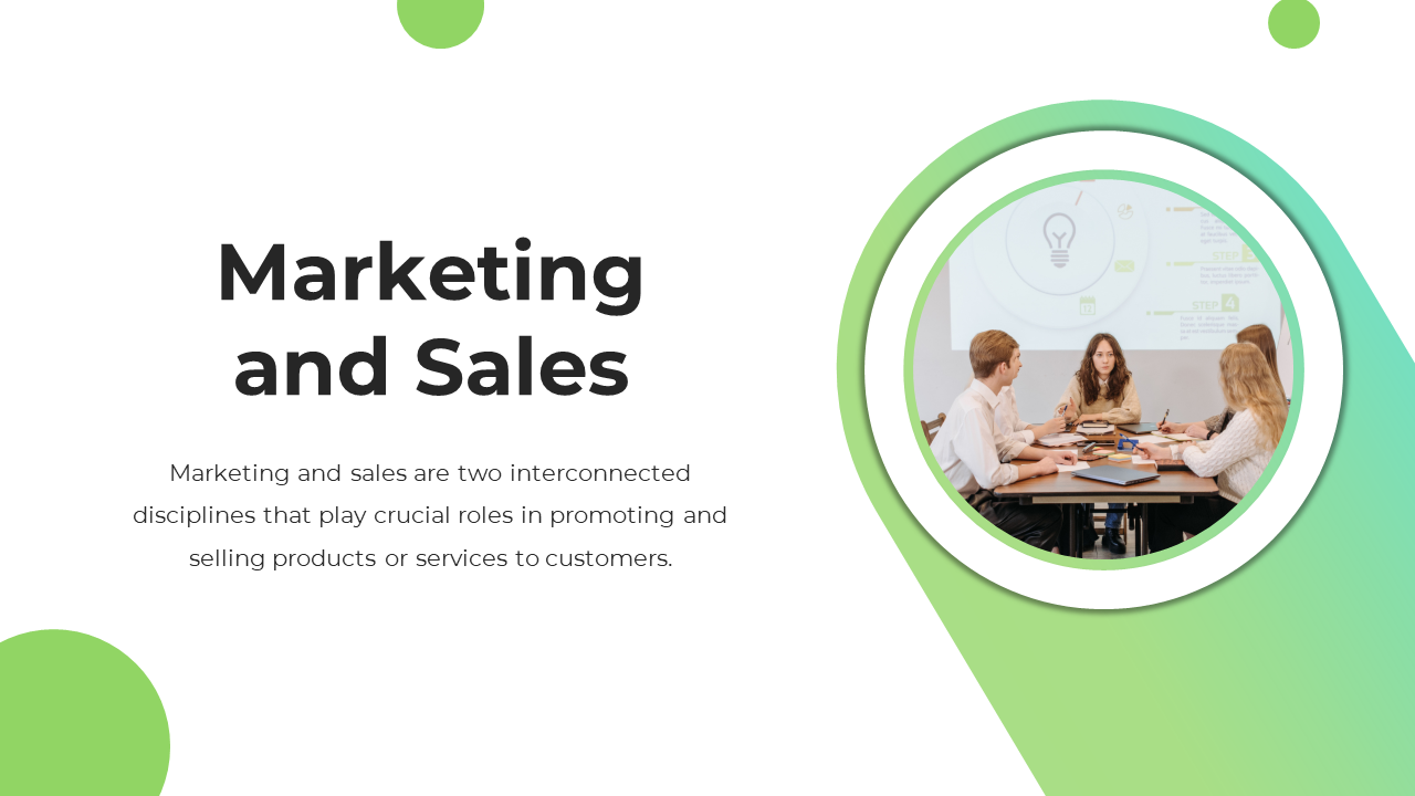 Creative Marketing And Sales PowerPoint And Google Slides