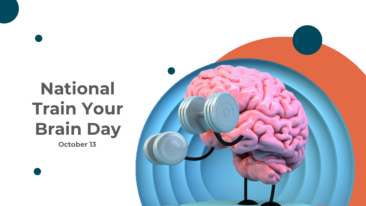 Stunning National Train Your Brain Day PPT And Google Slides
