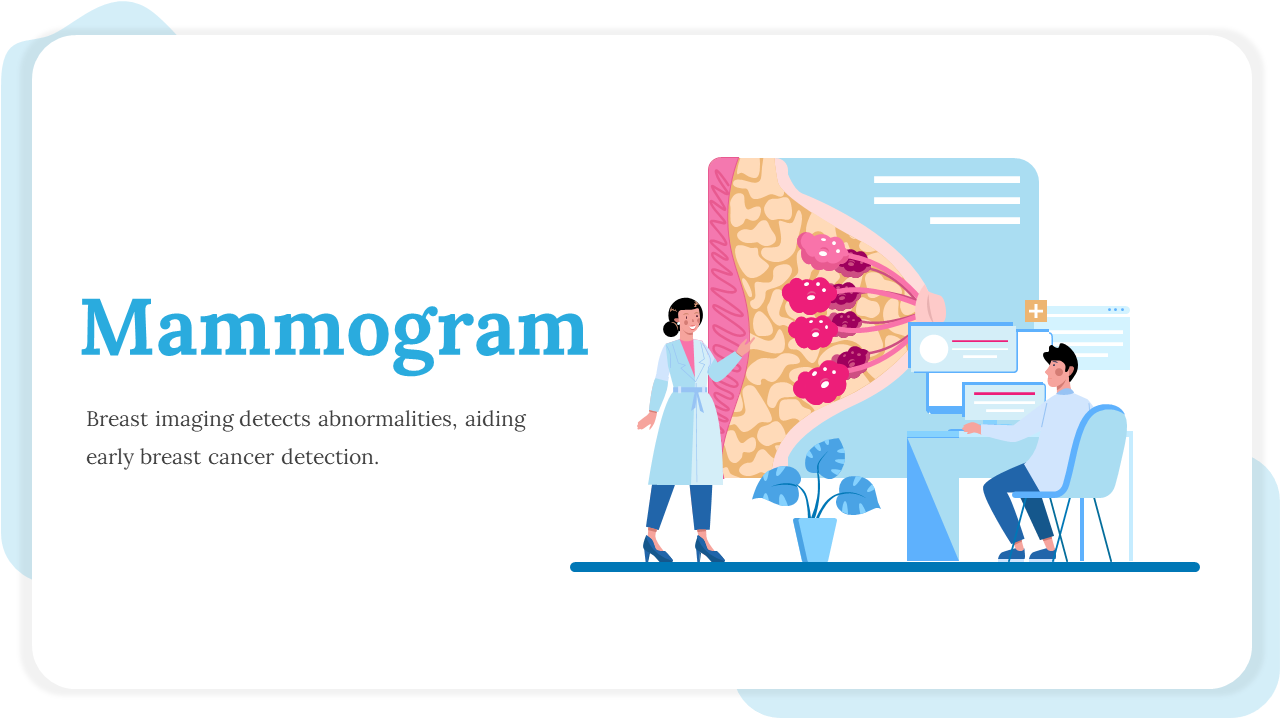 Editable Mammogram PowerPoint And Google Slides Templates