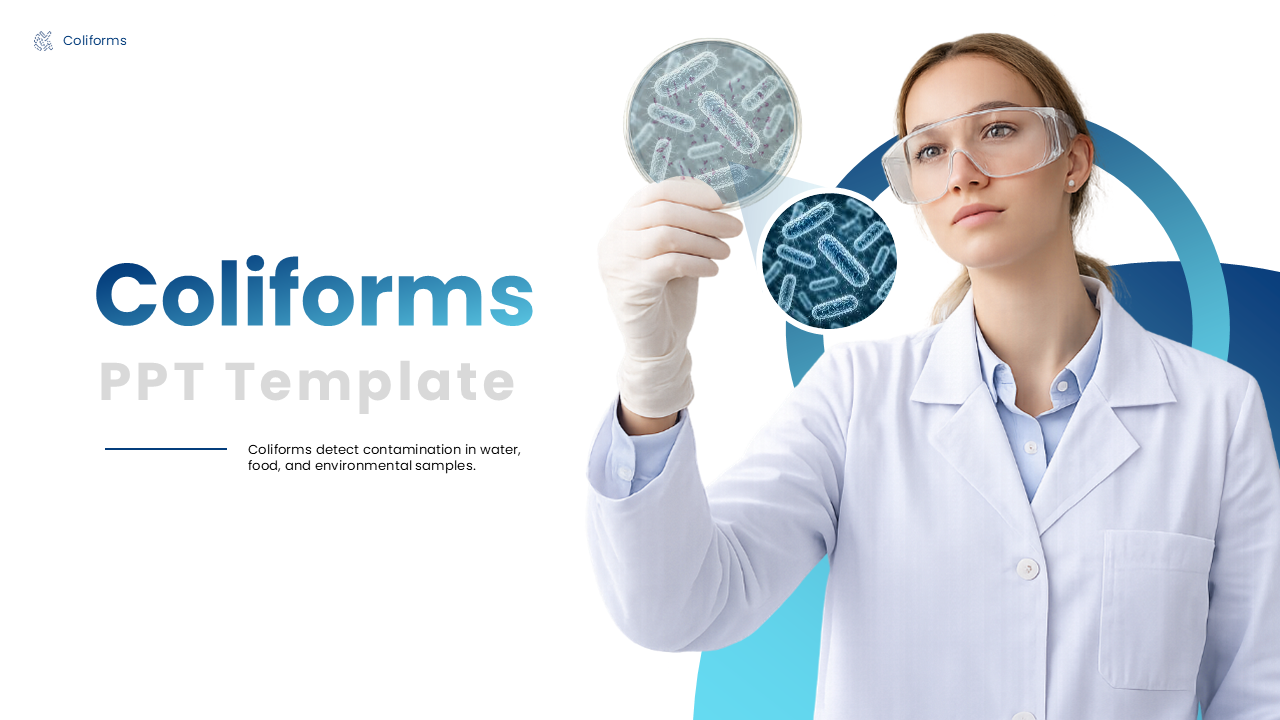 The Coliforms PPT Presentation And Canva Template
