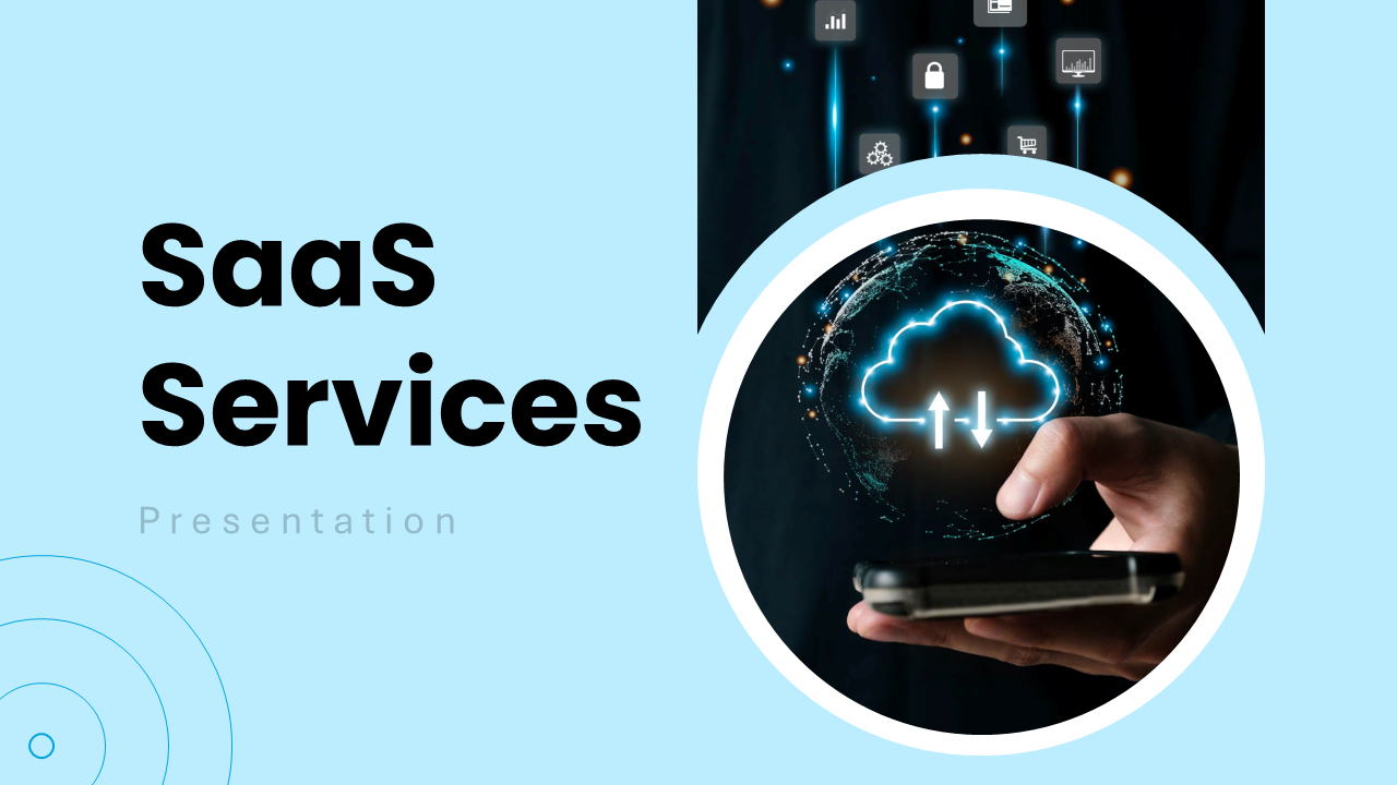 The SaaS Services PPT Presentation And Google Slides