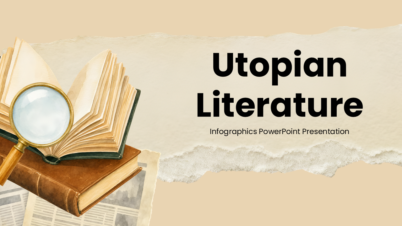 Utopian Literature Infographics PPT And Google Slides