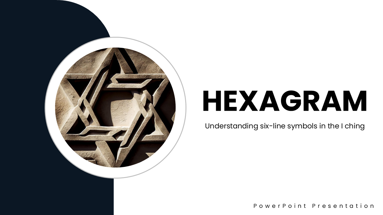 Hexagram PowerPoint Presentation And Google Slides