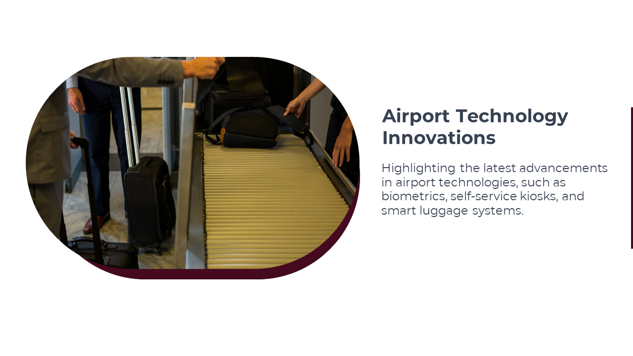 Passengers place their luggage on the conveyor belt highlights the use of smart luggage systems at airports on a white theme.