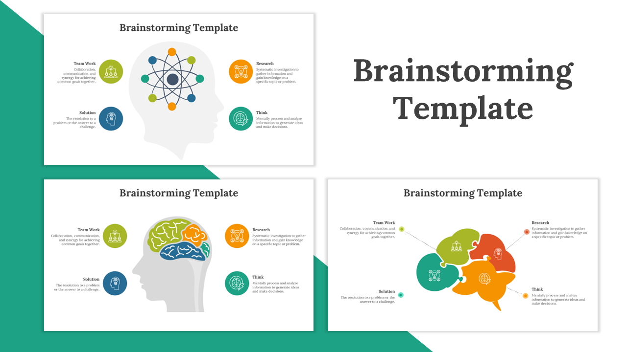 Brainstorming Template PowerPoint