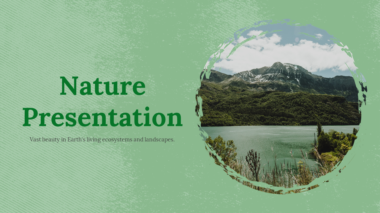 Nature Presentation Templates