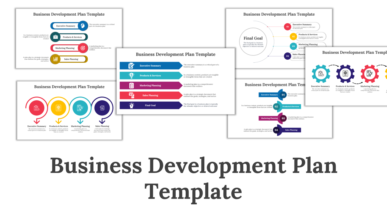 Business Development Plan Template PPT