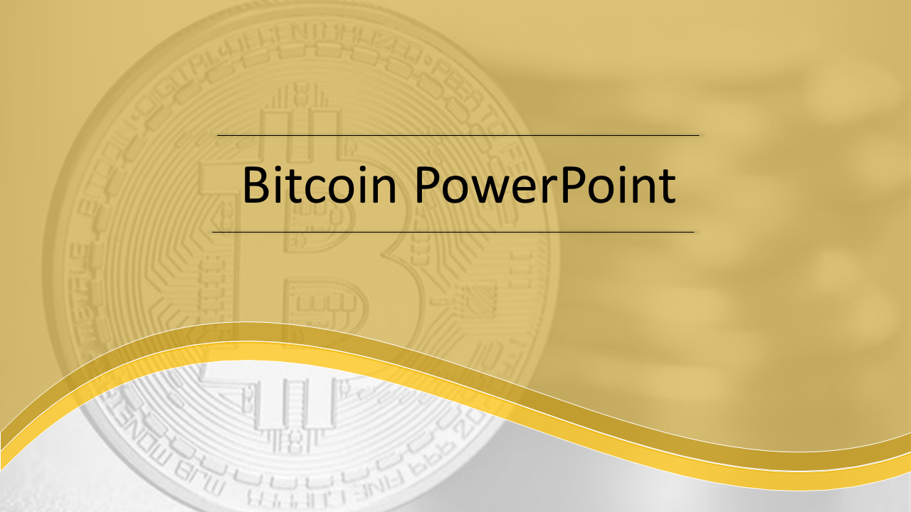 Bitcoin PowerPoint template