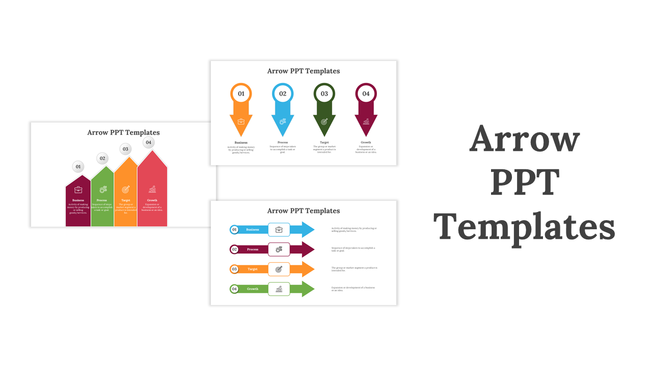 Arrow PPT Templates Free Download