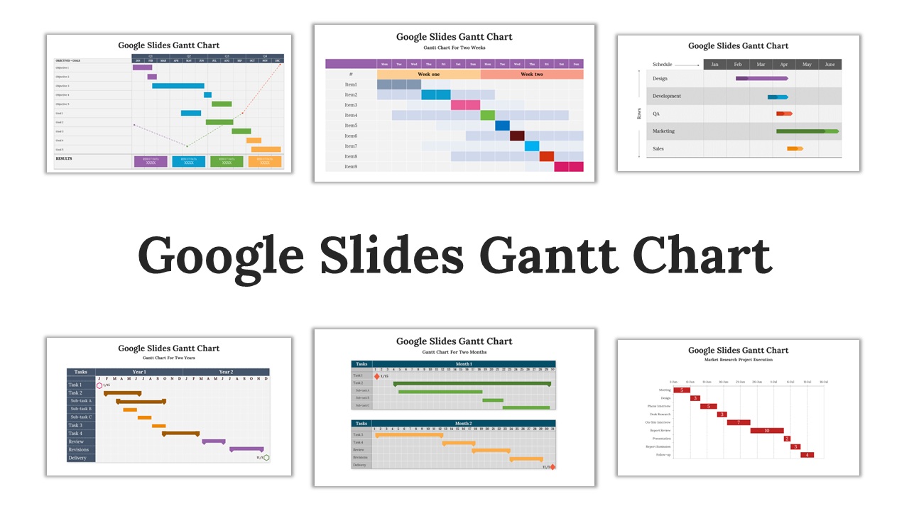 Google Slides Gantt Chart