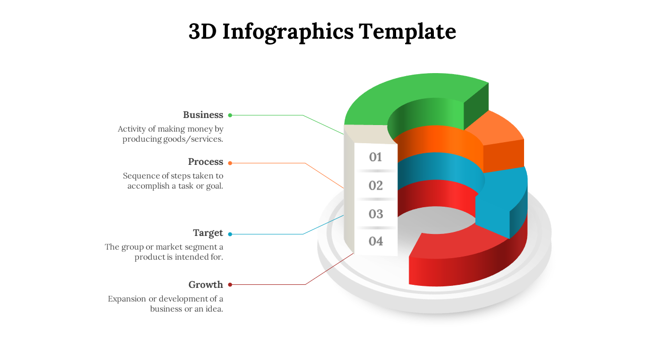 3D Infographics Template