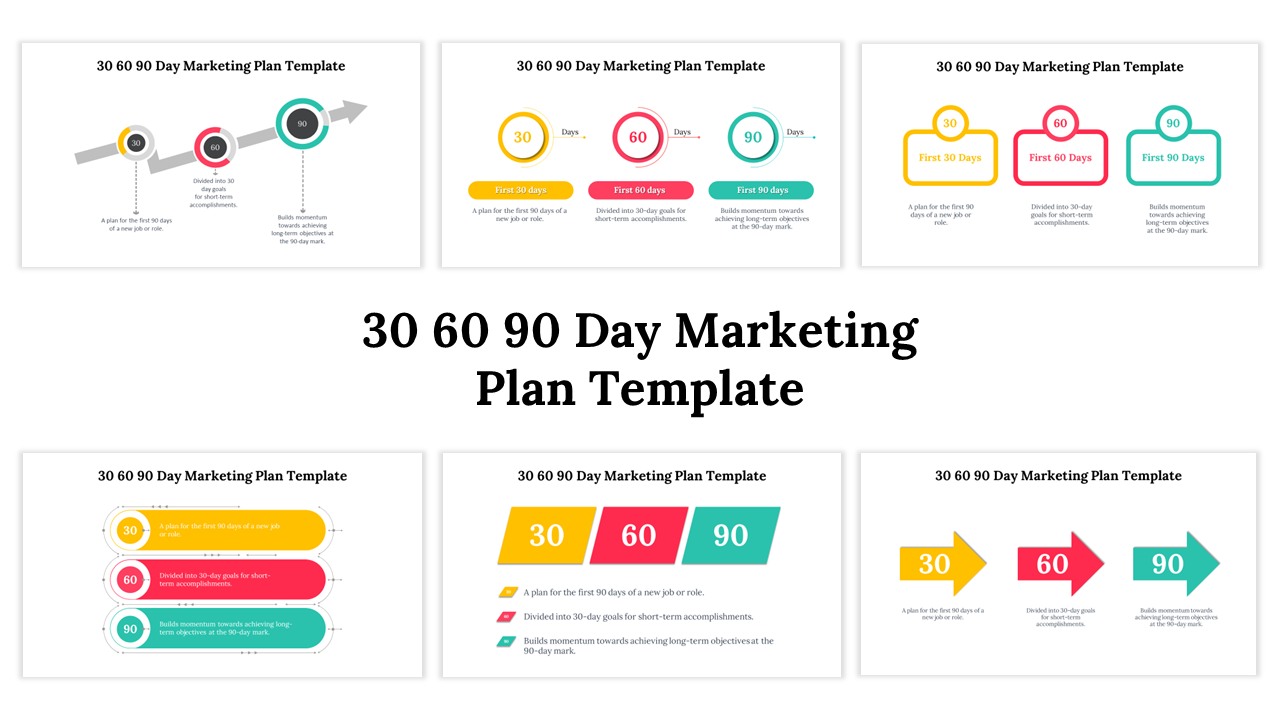 30 60 90 Day Marketing Plan Template