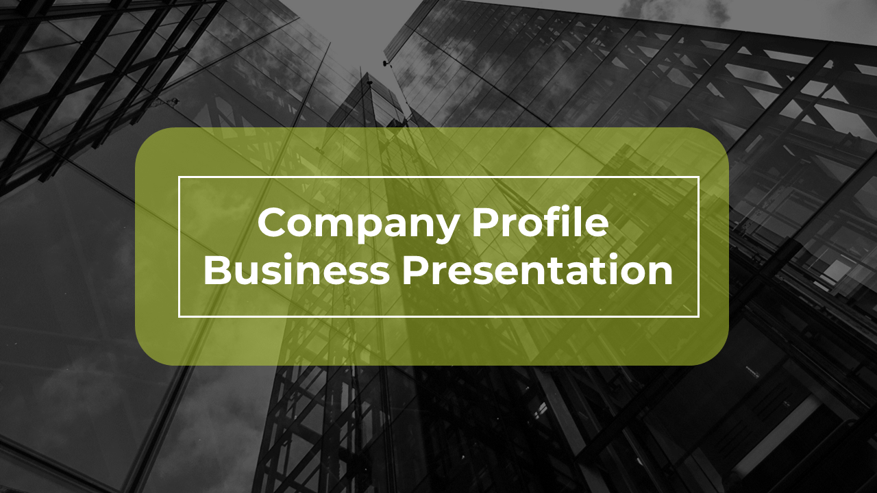 About Us Company Profile PowerPoint