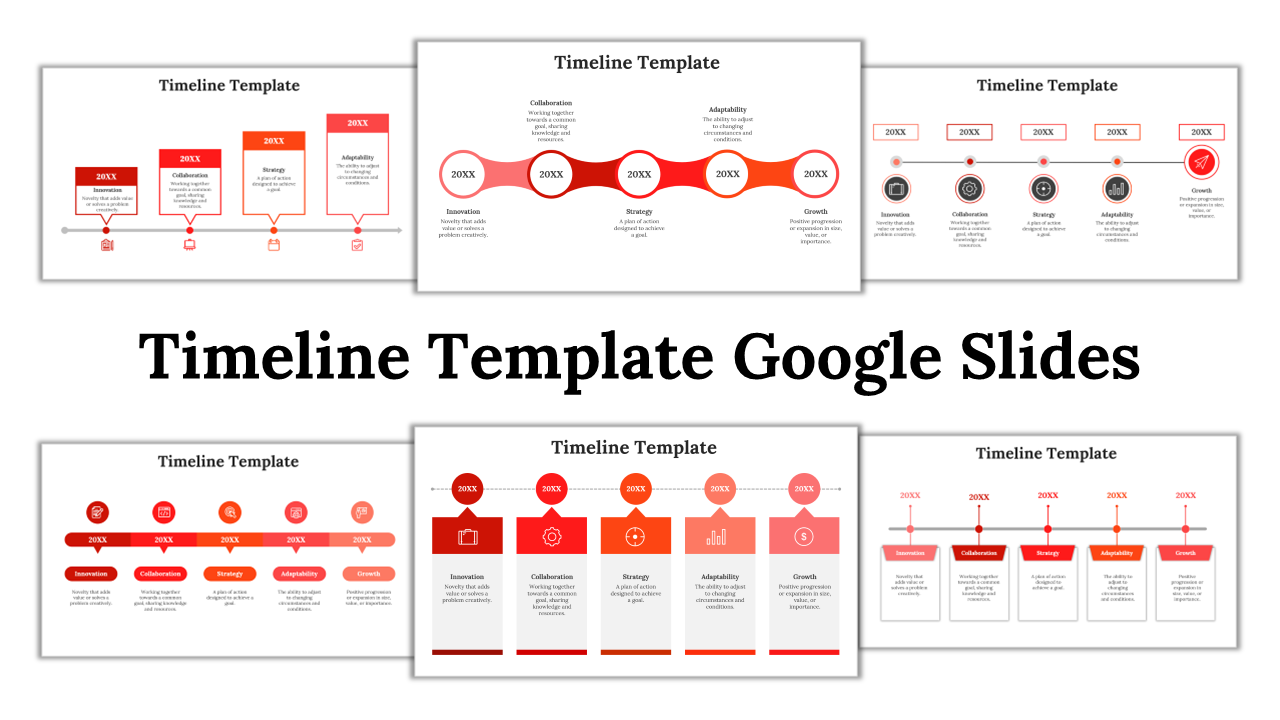 Free Timeline Template Google Slides