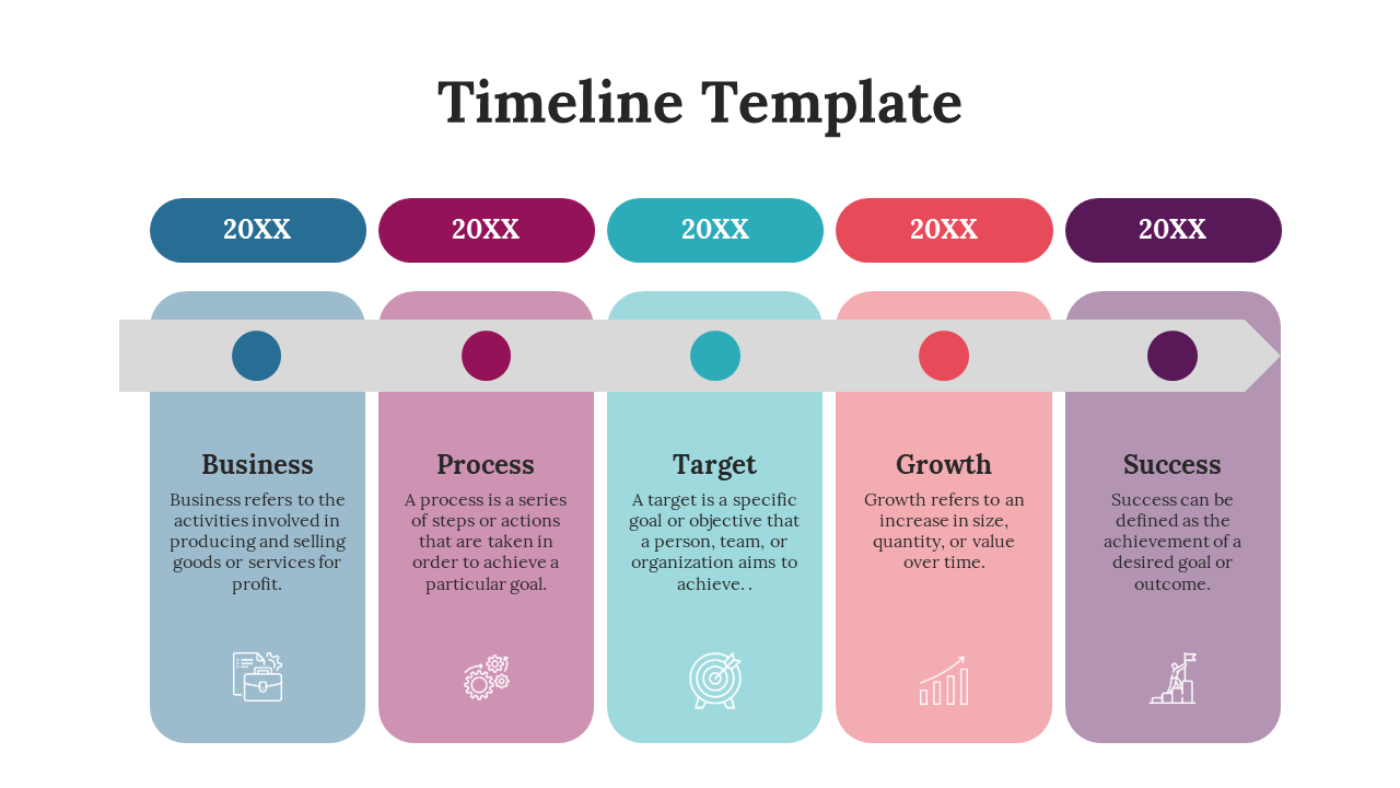 Timeline Template For Mac PowerPoint