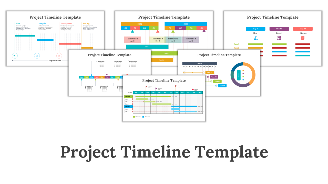 powerpoint project timeline template free download