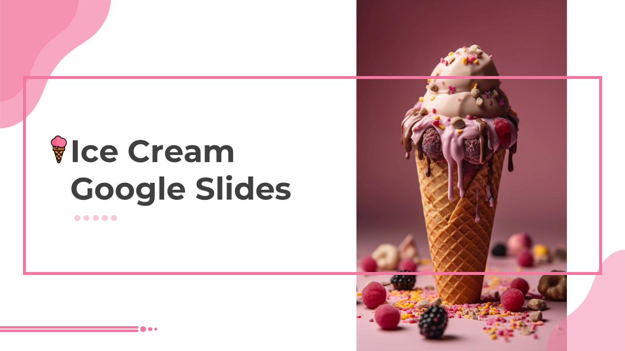 Ice Cream Google Slides Template