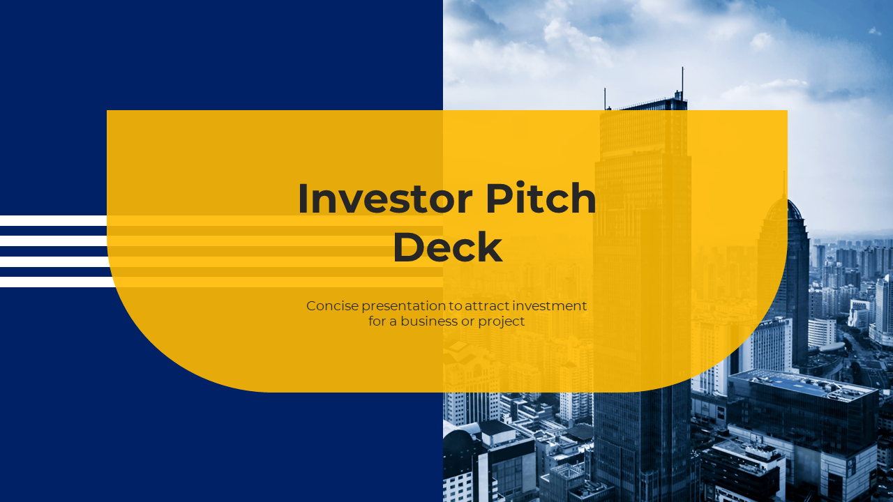 Investor Pitch Deck PowerPoint