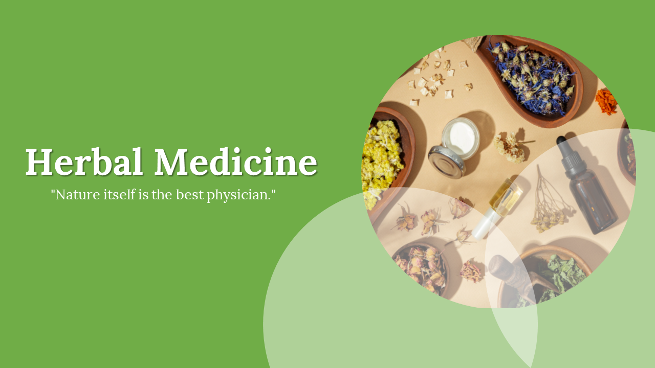 Herbal Medicine PowerPoint Templates Free