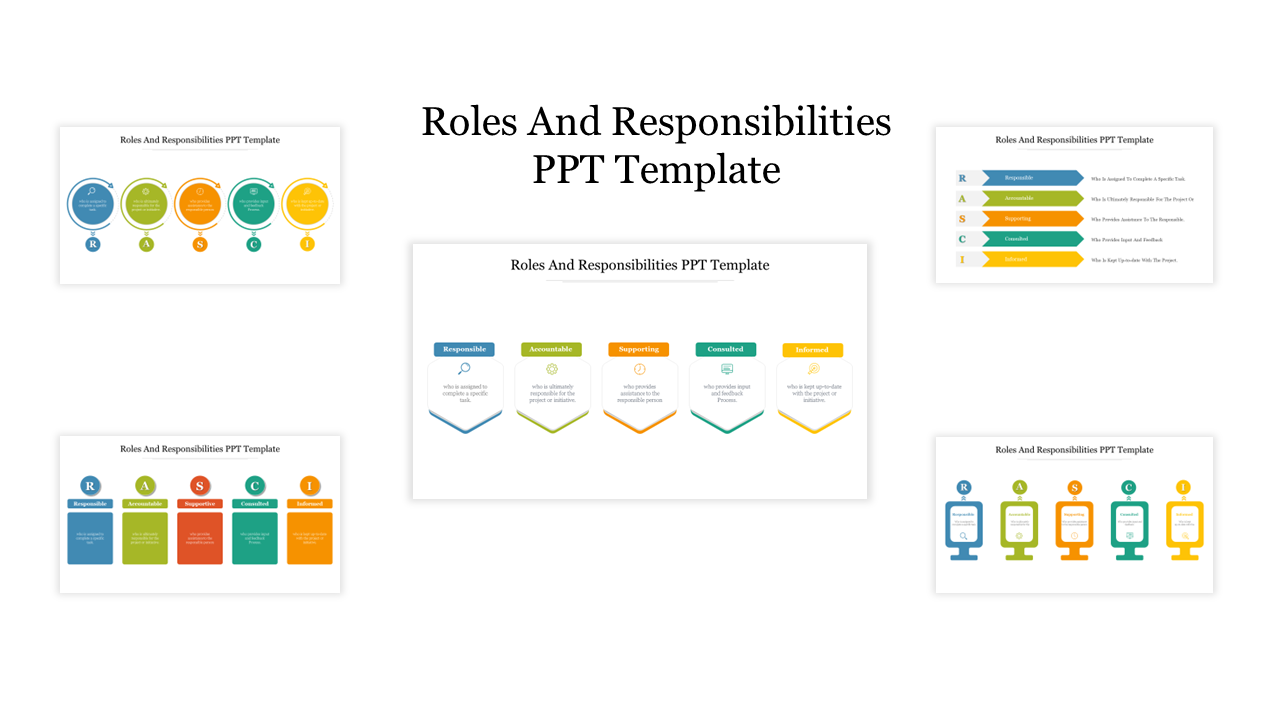roles and responsibilities ppt template free download