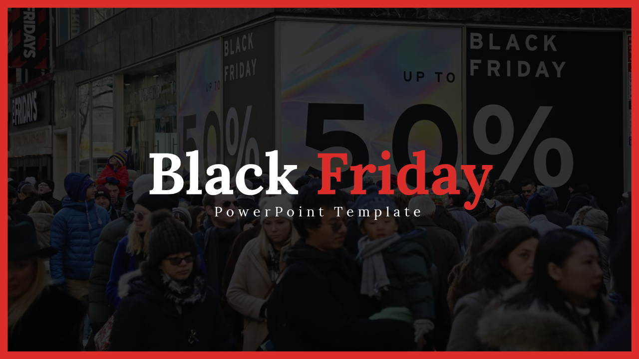 Black Friday PowerPoint Template