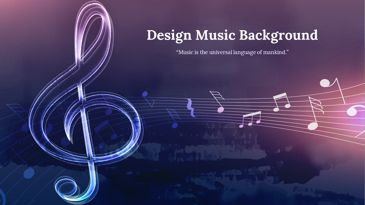 Design Music Background