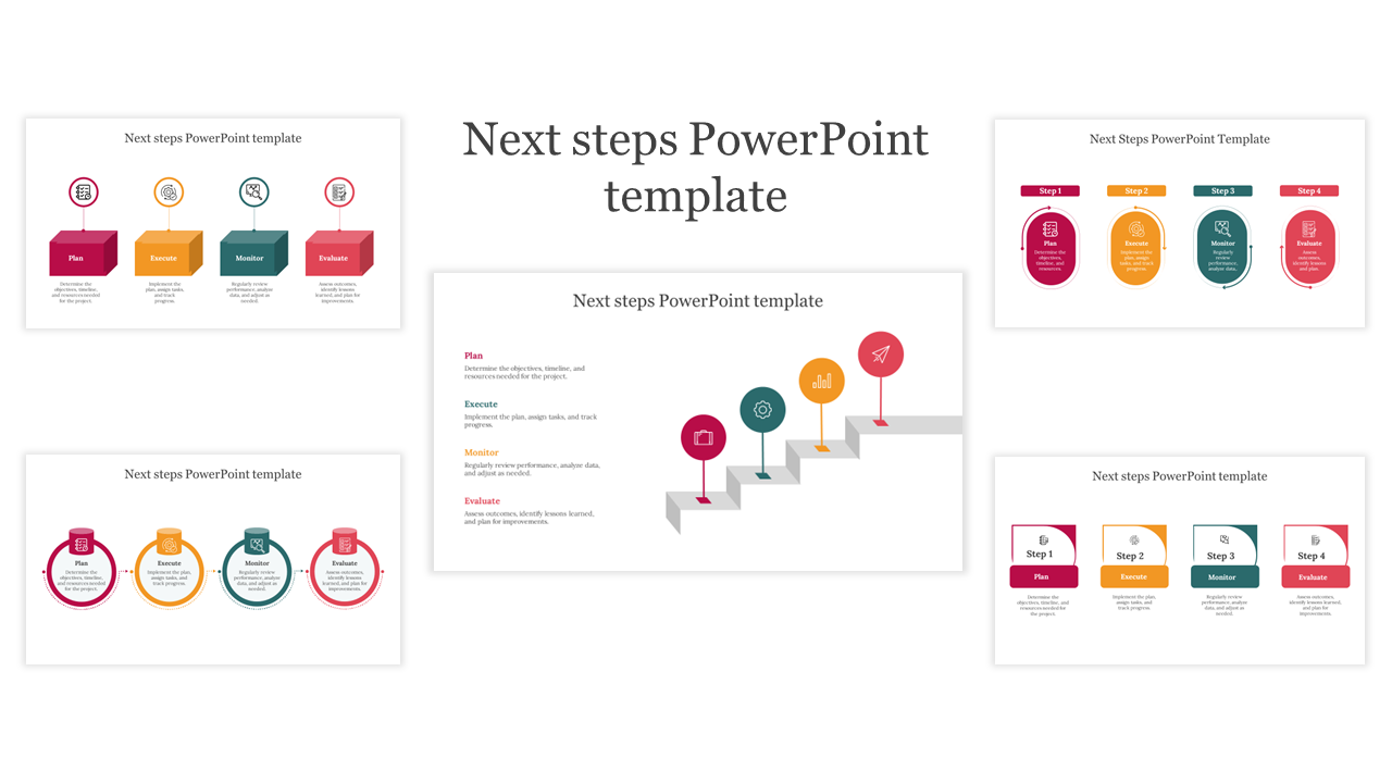 Next Steps PowerPoint Template