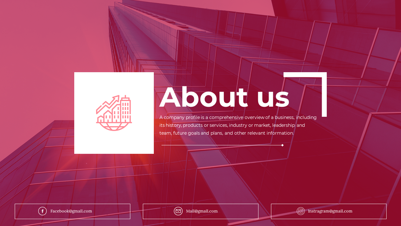 About us ppt template free