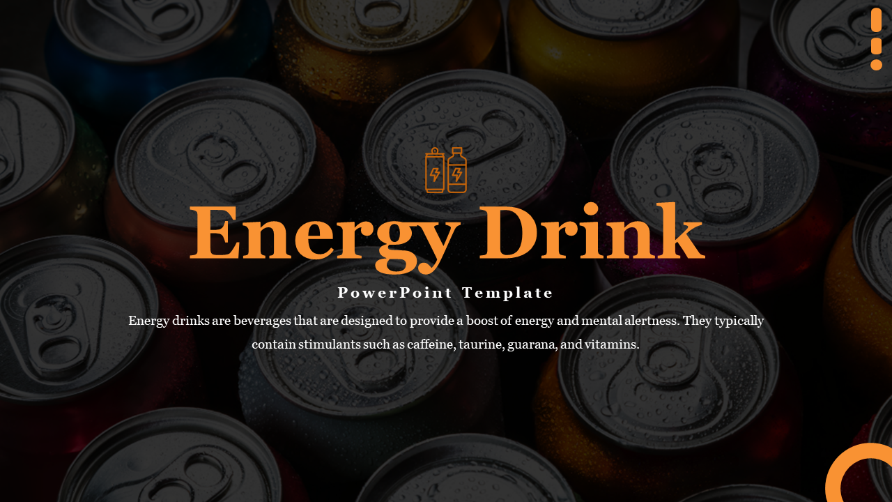 Energy Drink PowerPoint Template