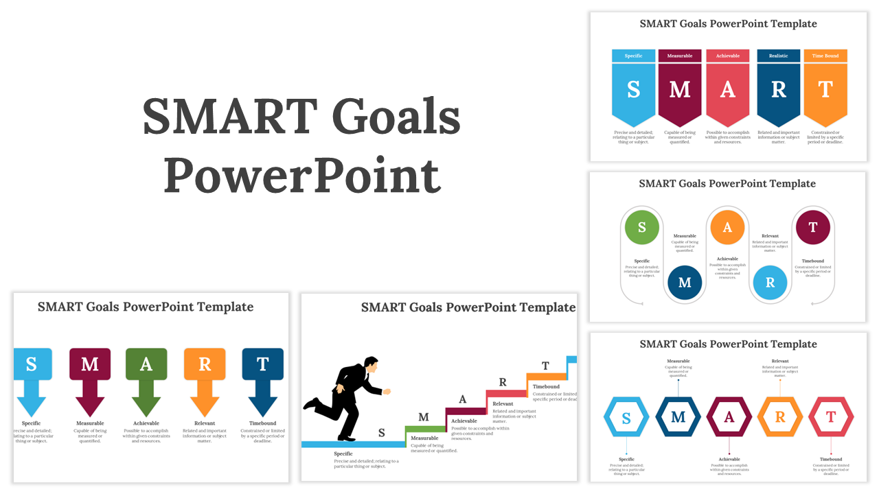 SMART goals powerpoint template download