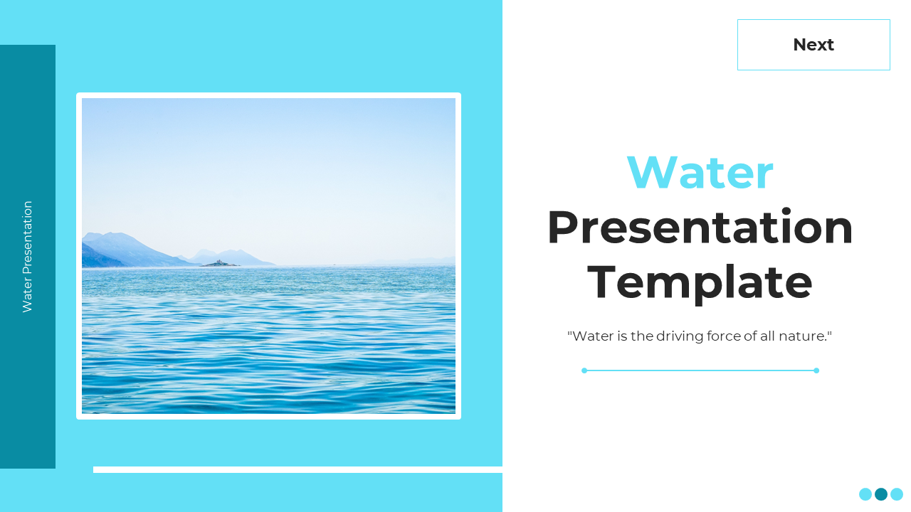Water Presentation Template 