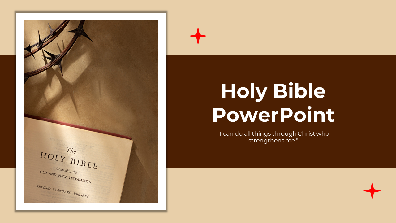 Holy Bible PPT Download  