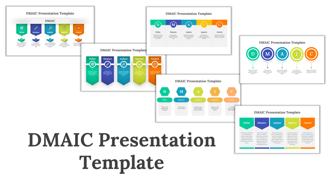 DMAIC presentation template