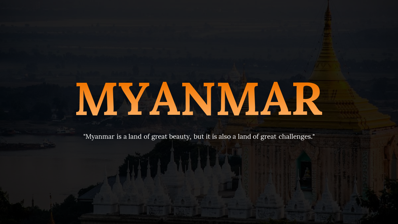 Myanmar PowerPoint Template