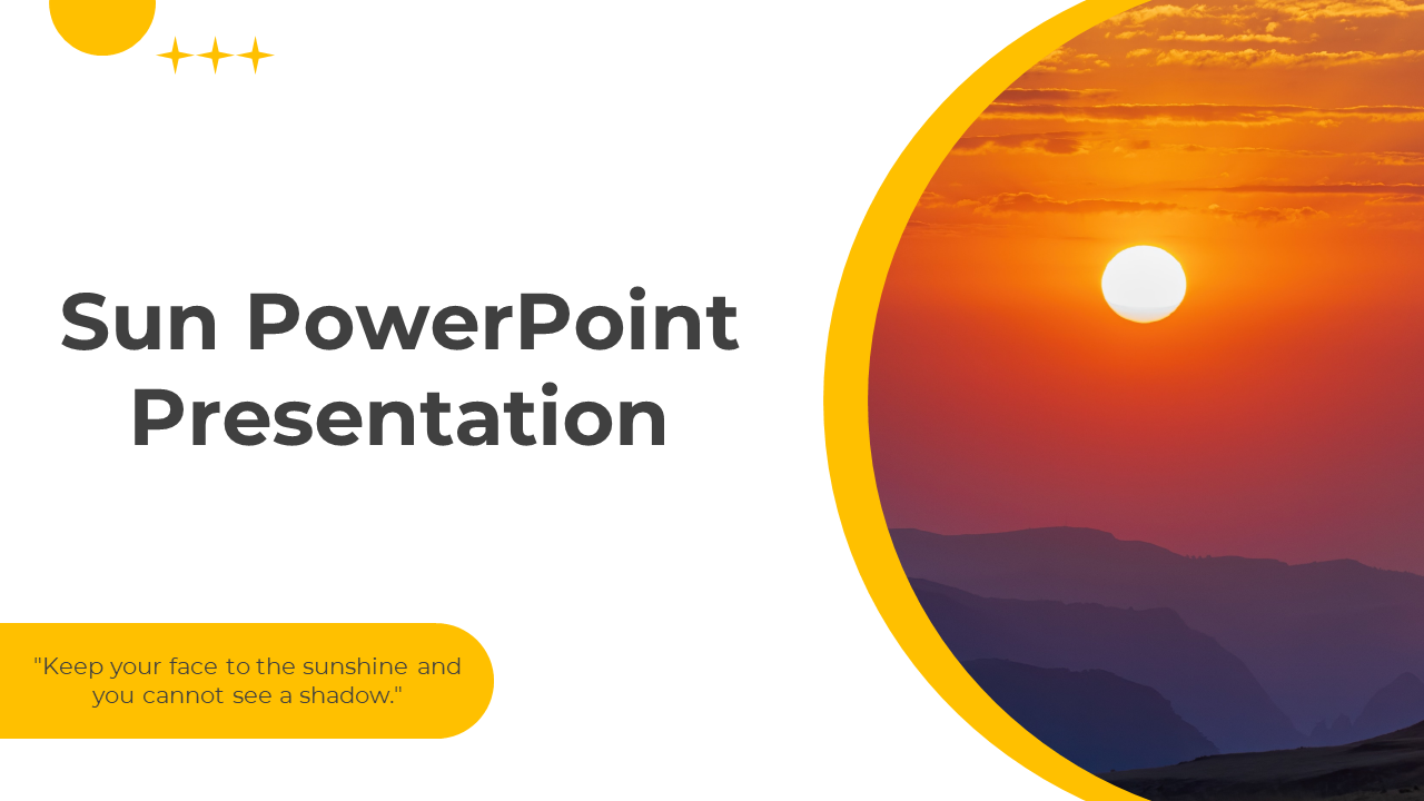 Sun PowerPoint Presentation