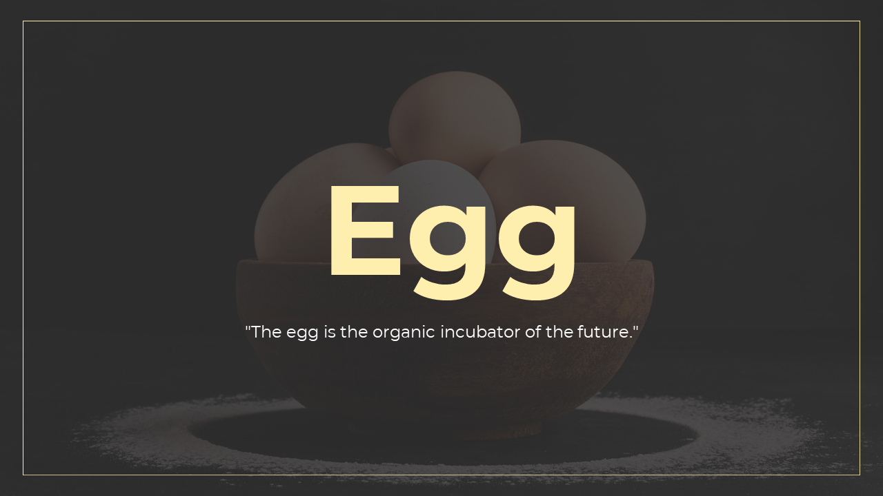Egg PPT Template