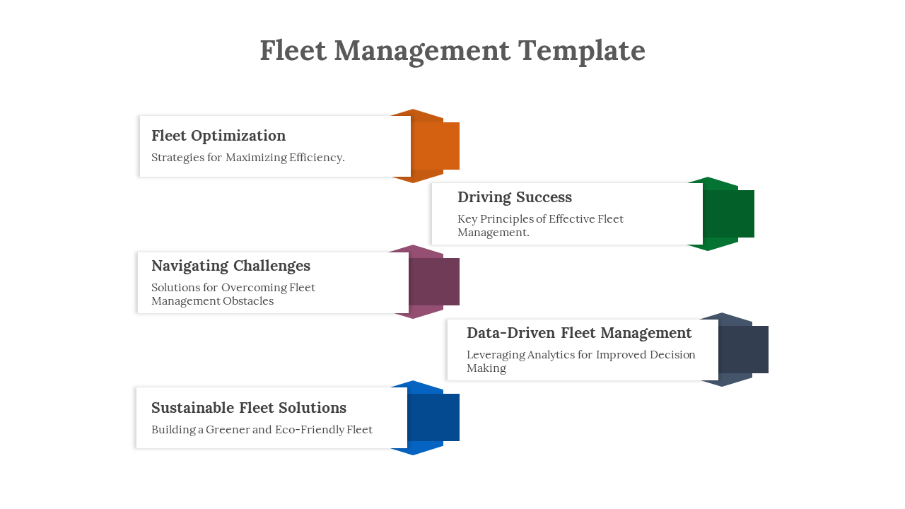 Fleet Management PowerPoint Template
