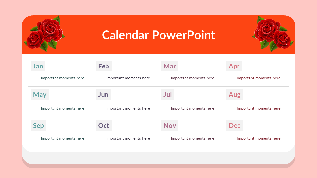 Calendar PowerPoint Slides