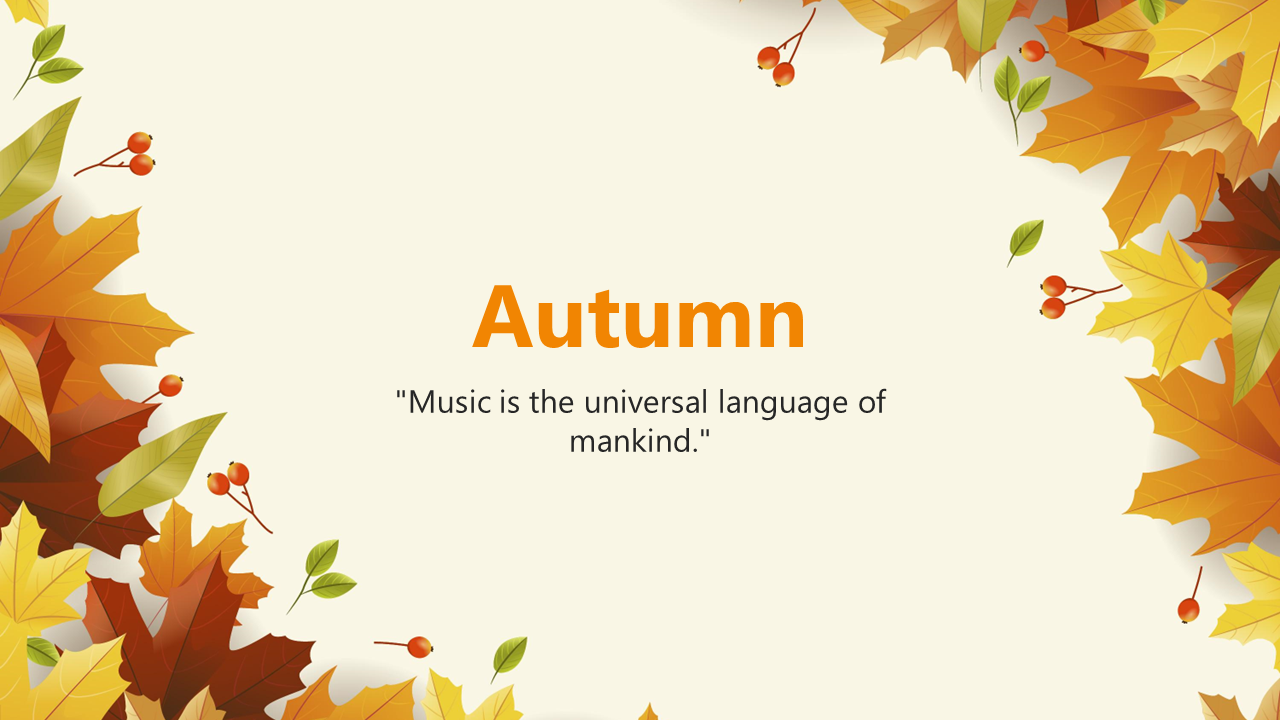 Autumn PowerPoint Backgrounds Free