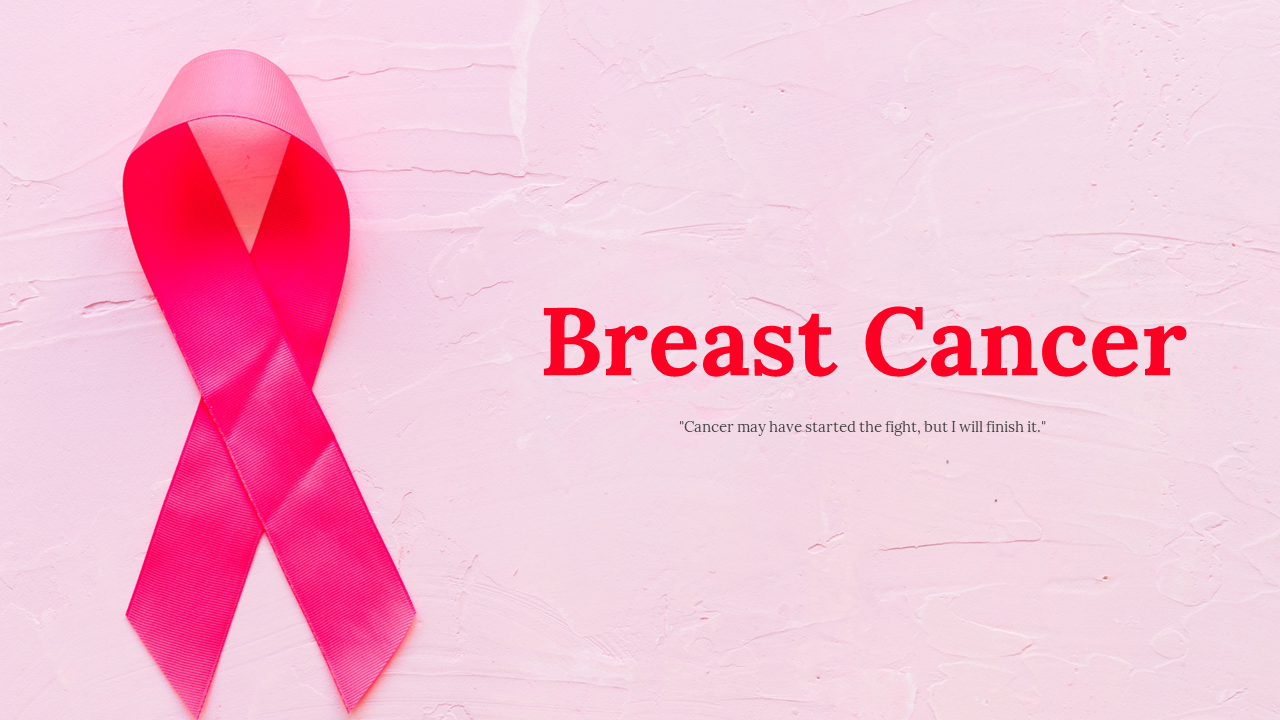 Breast Cancer Awareness PowerPoint Background