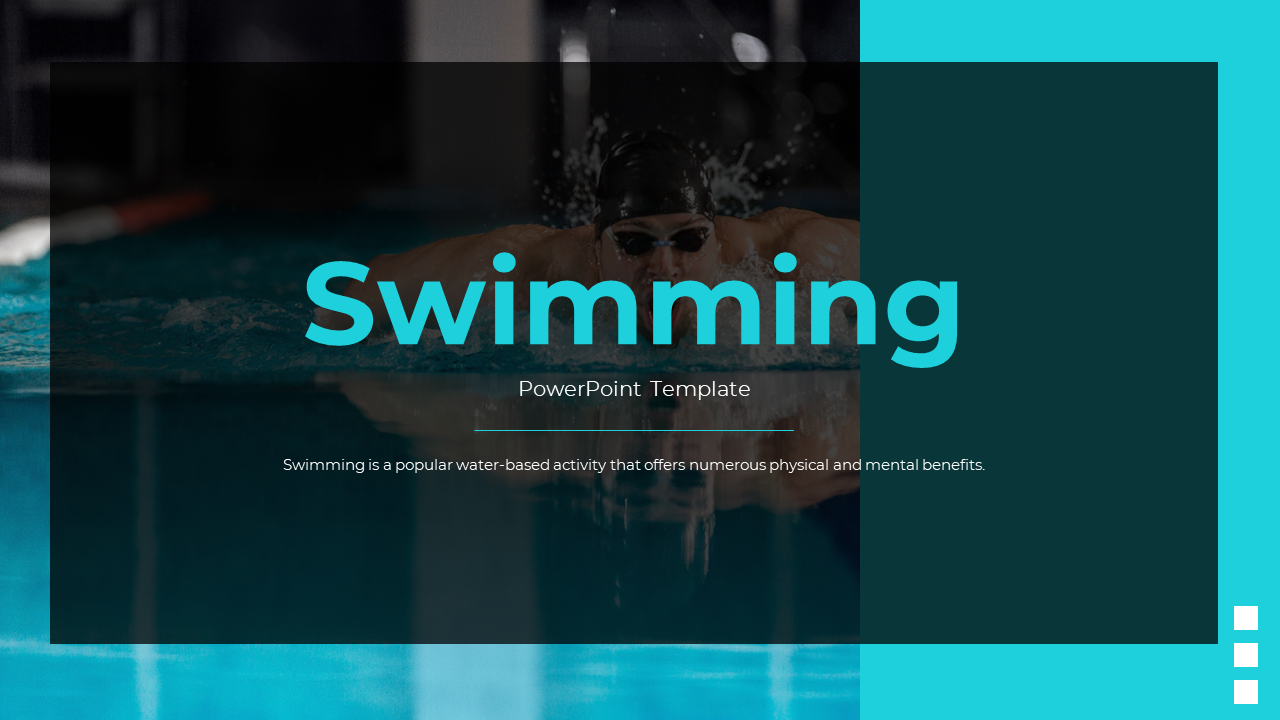 Swimming PowerPoint Template
