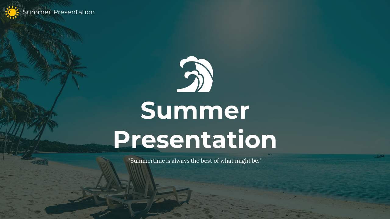 Summer Slide Presentation