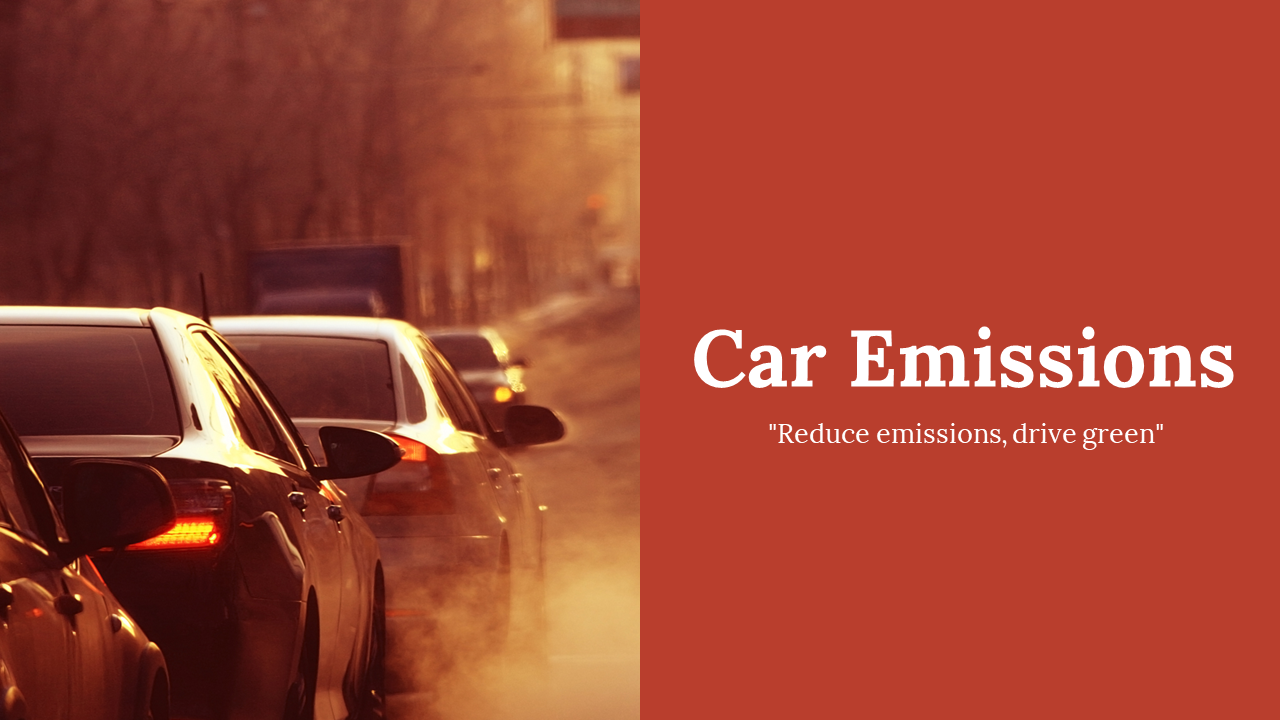 Car Emission PowerPoint Template