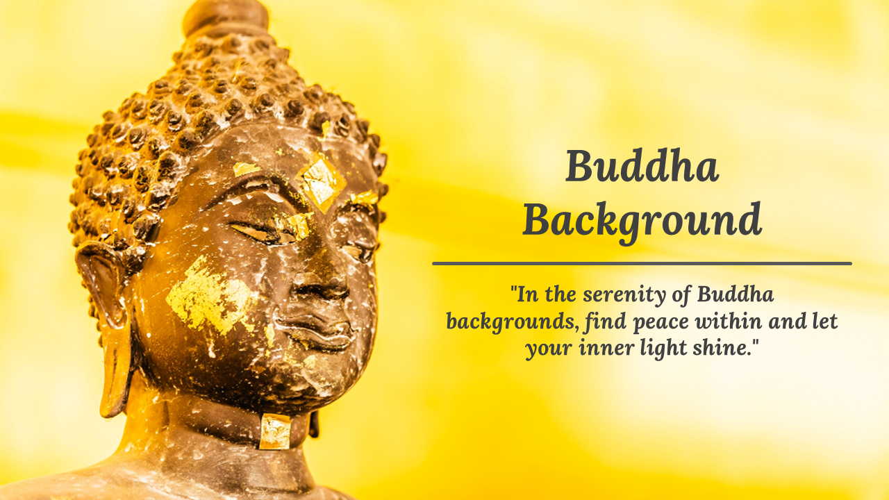 Buddha Background For Presentation