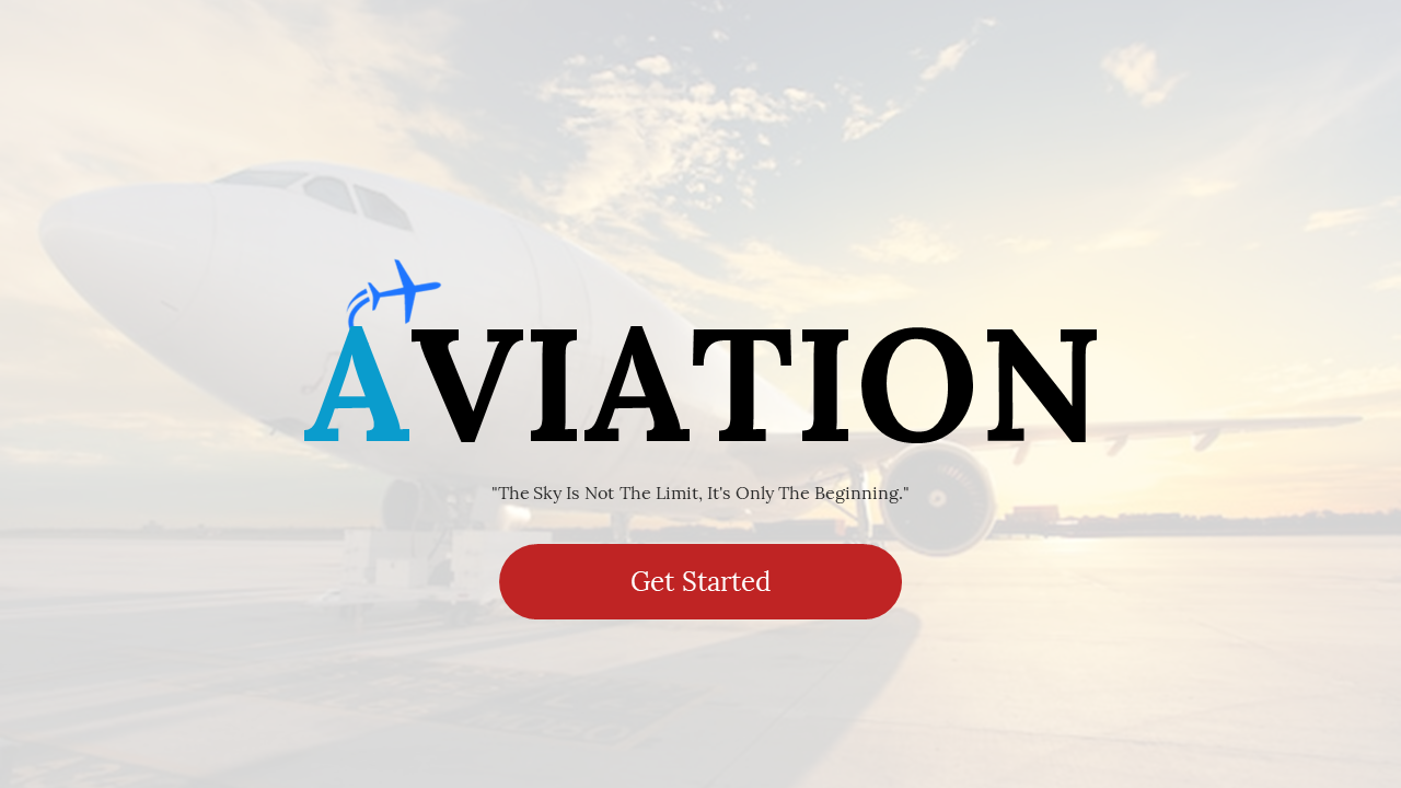 Aviation PowerPoint Download