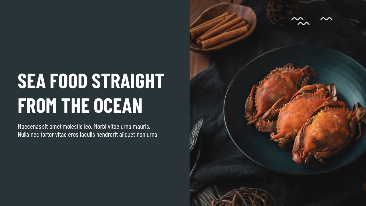 Sea Food PowerPoint Templates