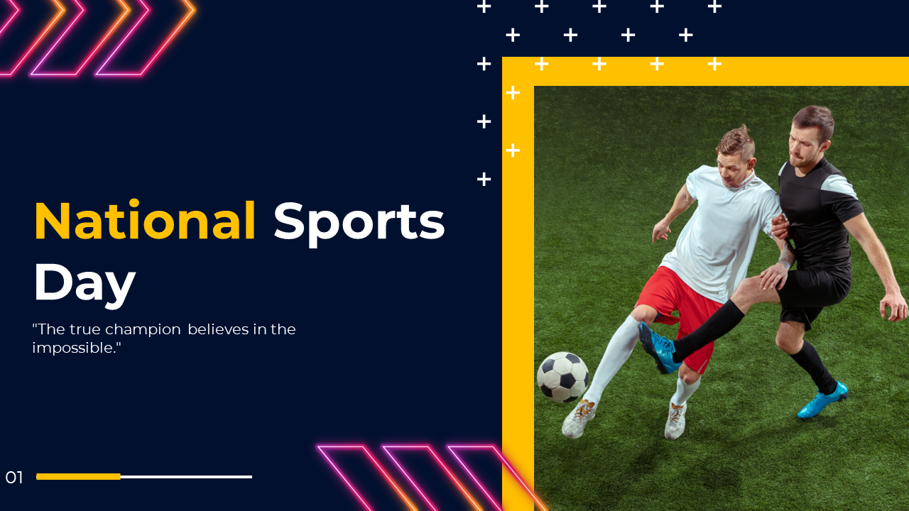 National Sports Day PowerPoint Template