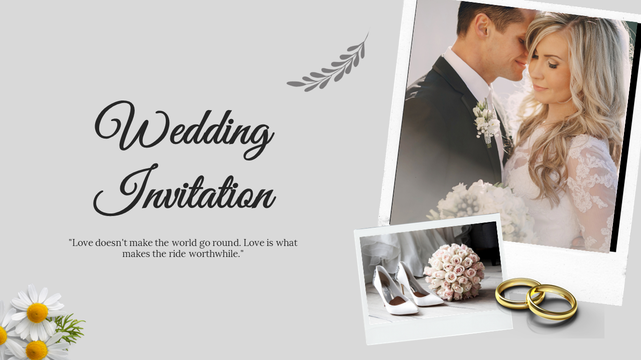 Wedding Invitation Presentation Download