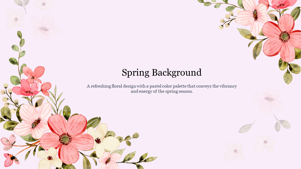 Spring PowerPoint Background